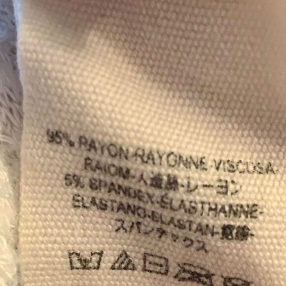 Free People Oversized V Neck Striped Top size M - Picture 6 of 6